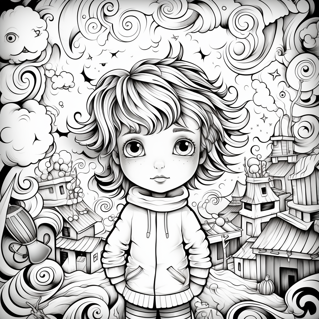 Coloring pages for autistic kids