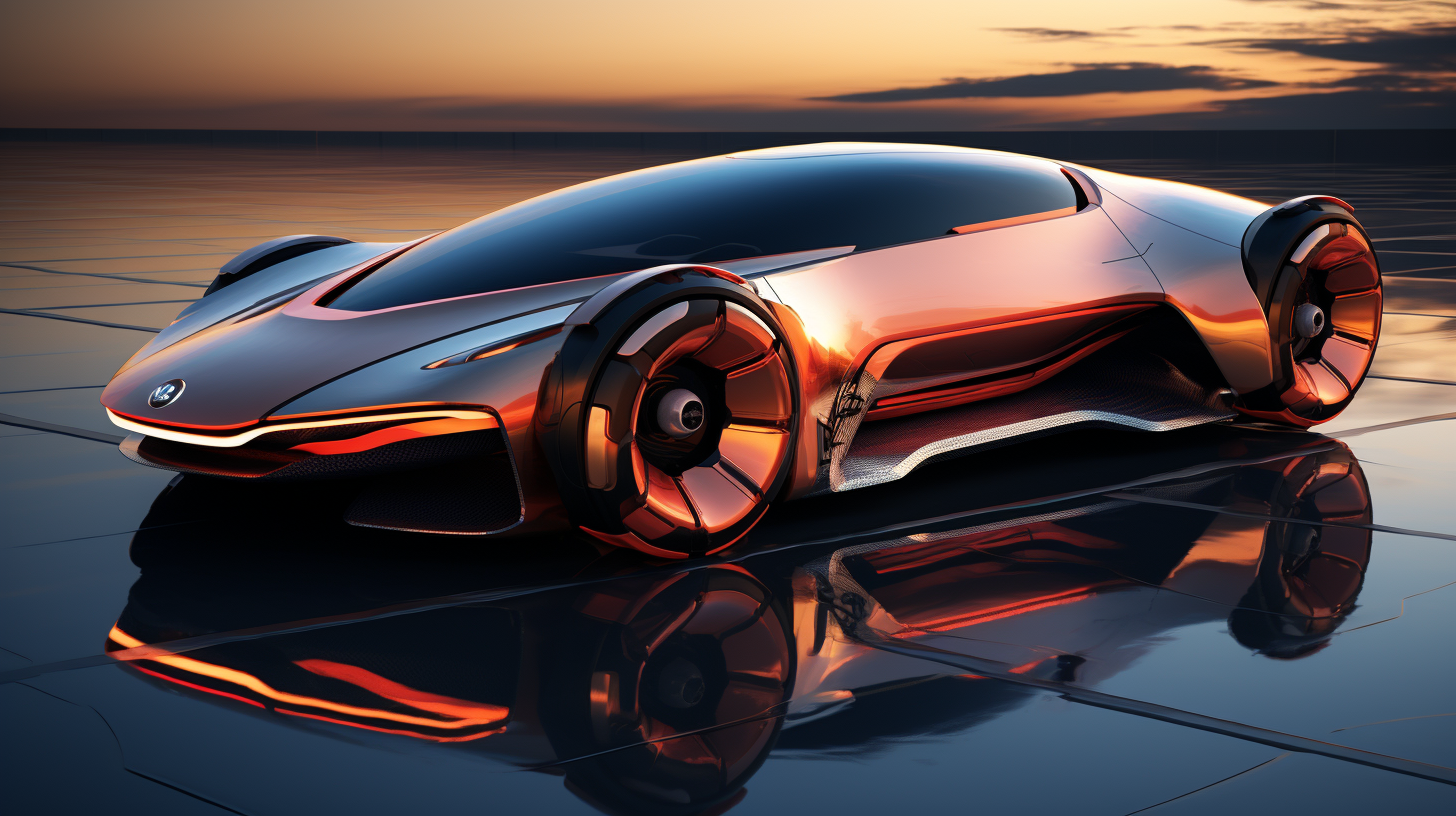 Futuristic automotive media concept