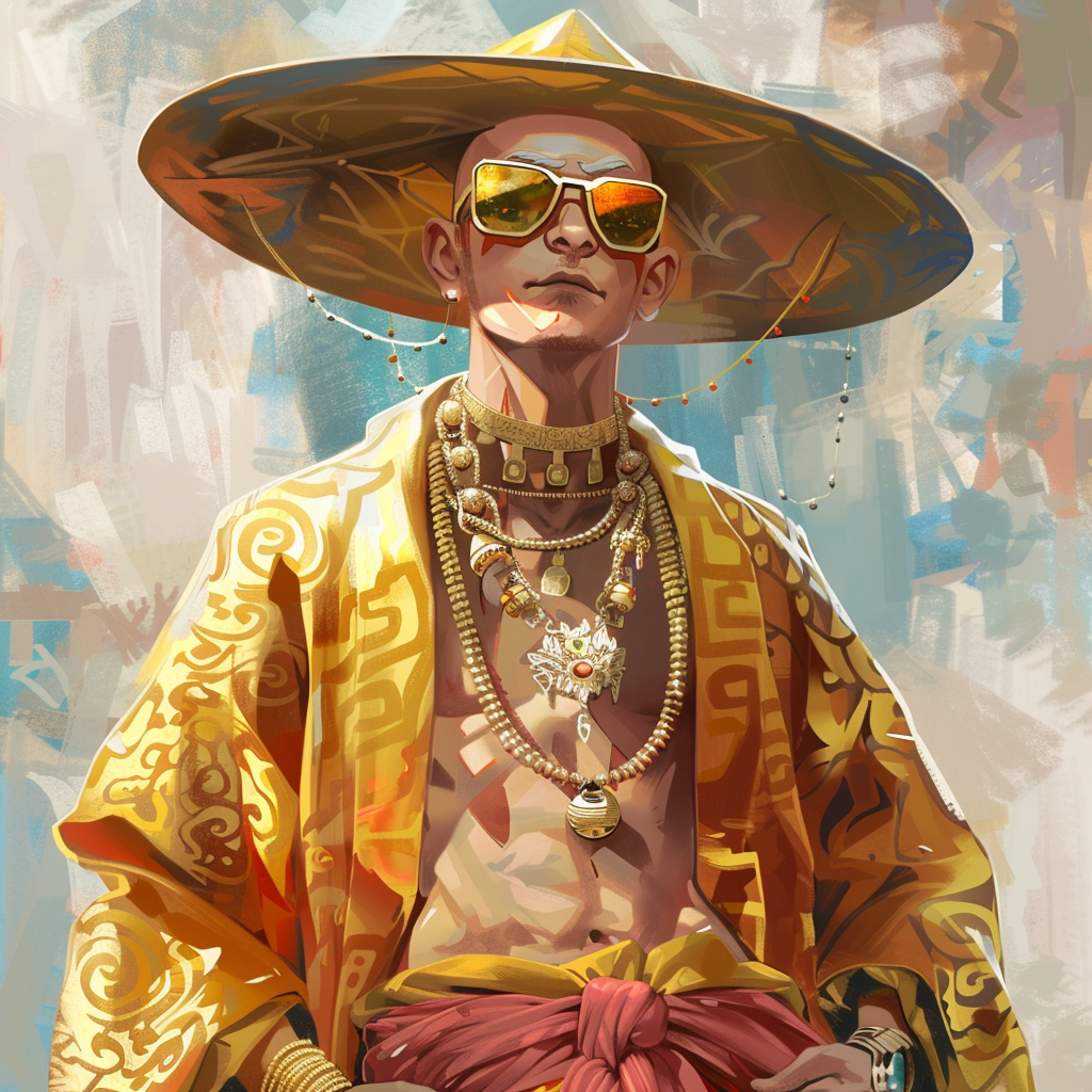 Avatar Aang Pimp Character