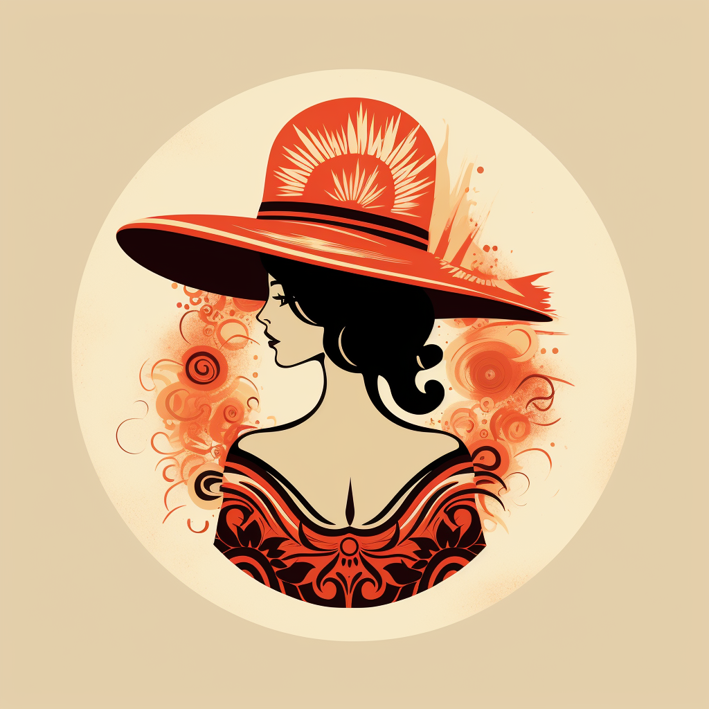 Avena sombrero mujer logo image