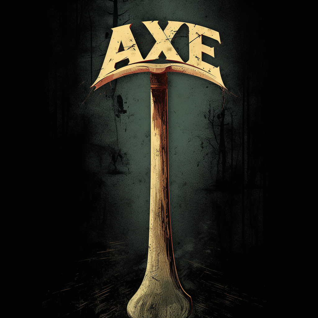 Eye-catching axe movie poster