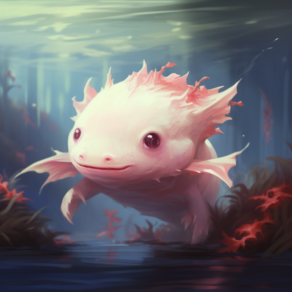 Dangerous Axolotl Creature