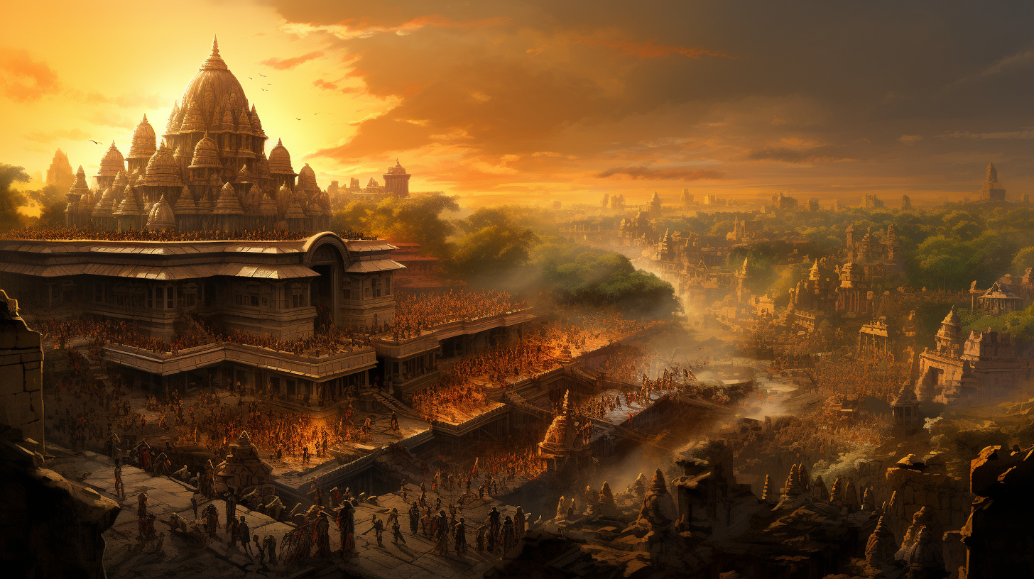 Ancient Ayodhya during Ramayana