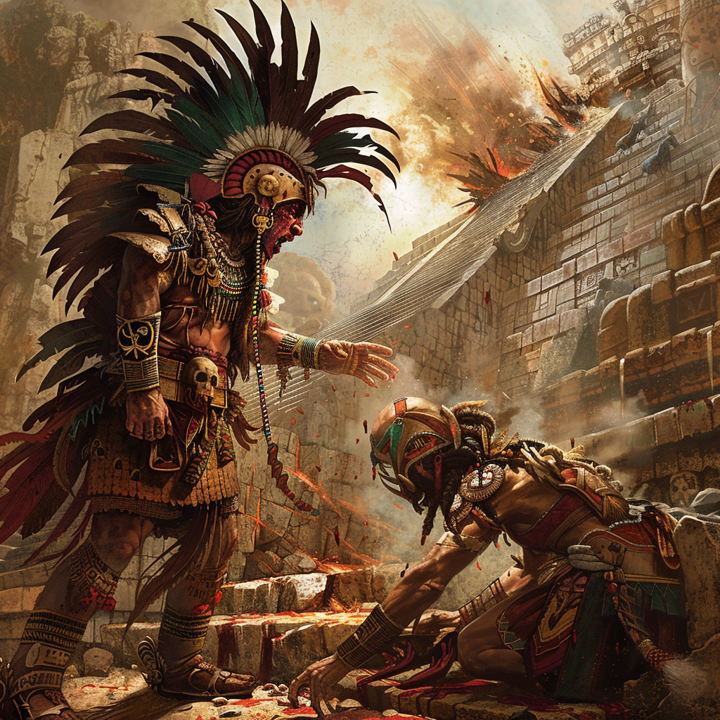 Aztec sacrifice ritual ceremony