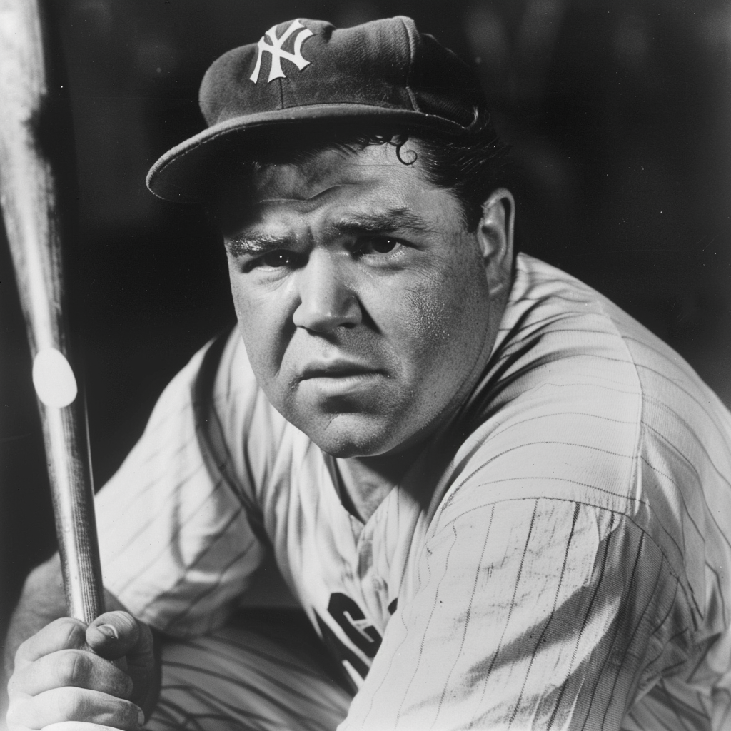 Babe Ruth Steroids Baseball Player