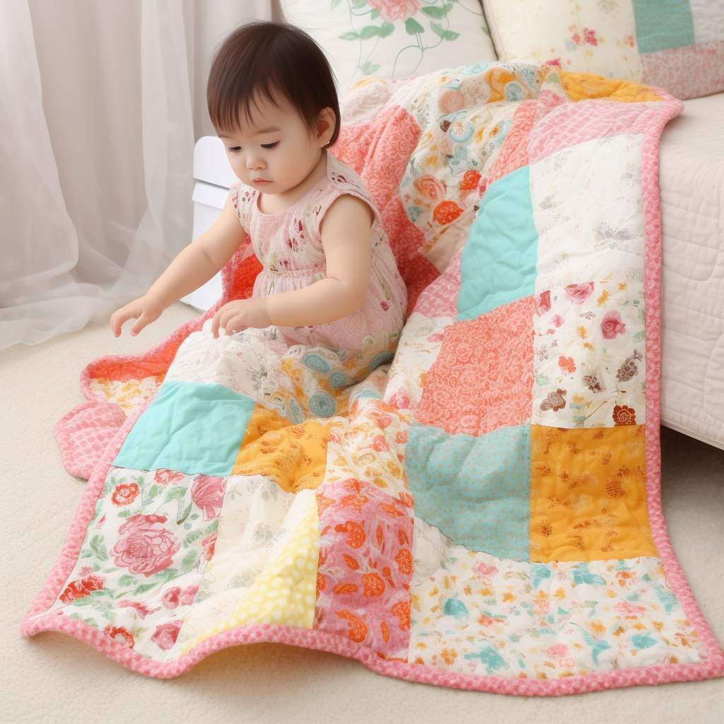 Soft and Breathable Baby Gauze Quilt