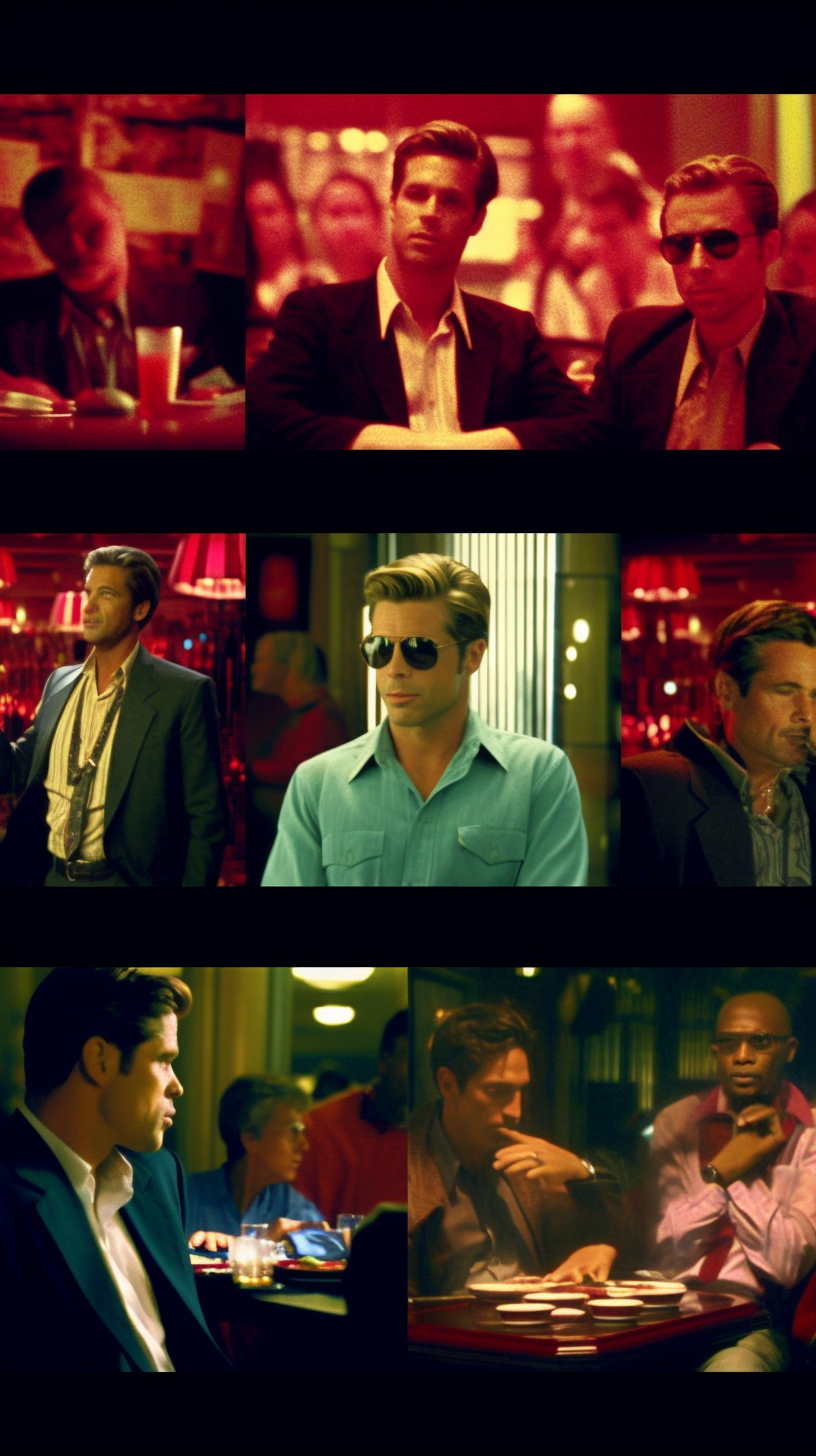 Baby Rusty Ryan in Ocean's Eleven Heist