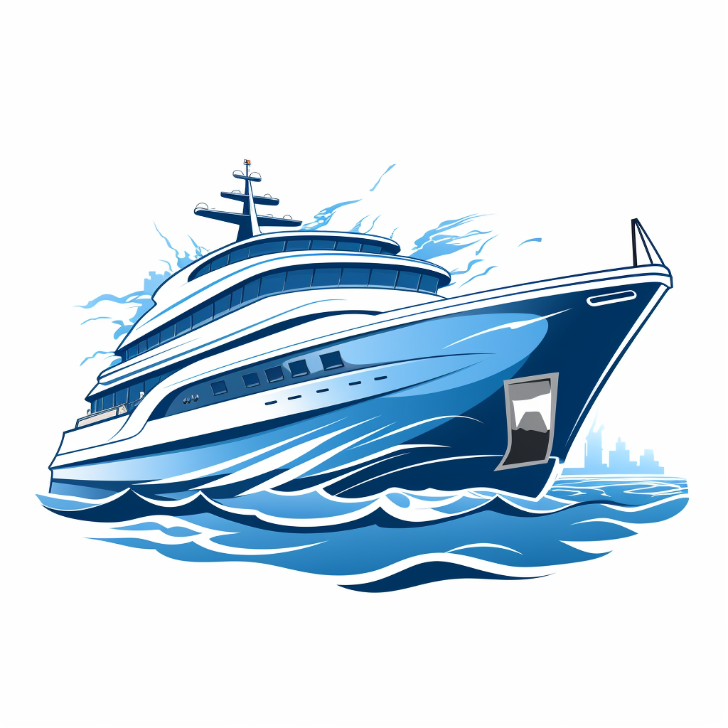 Modern Bahamas Motor Yacht Logo