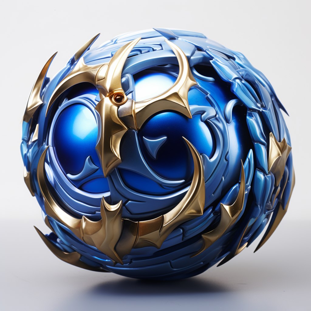 Blue Bakugan Ball Open