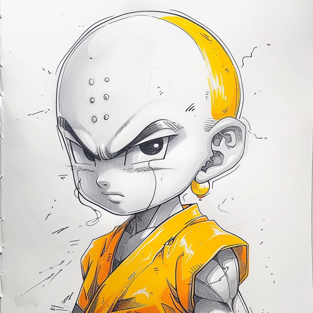 Bald Dragonball Z Lemon Character