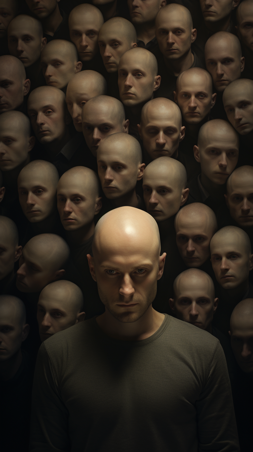 Image of the balding population