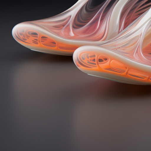 Ballet Shoes Inspired by Sound & Wave Frequency