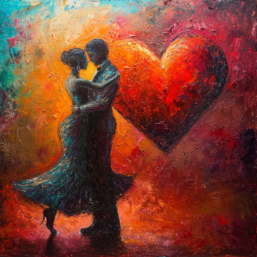 Ballroom Dance Heart Image