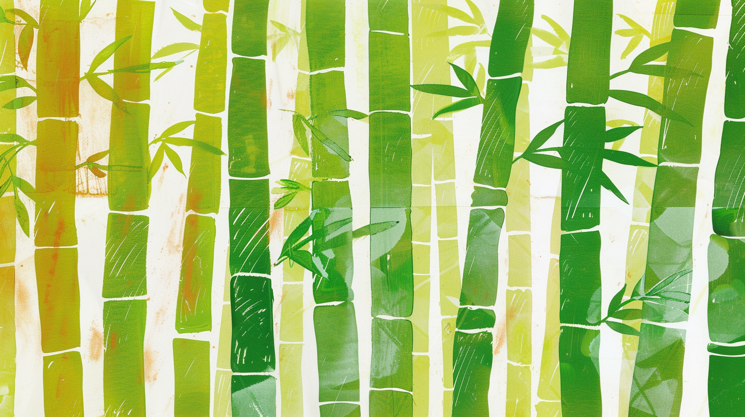 Bamboo Forest Ukiyo-e Paper Texture