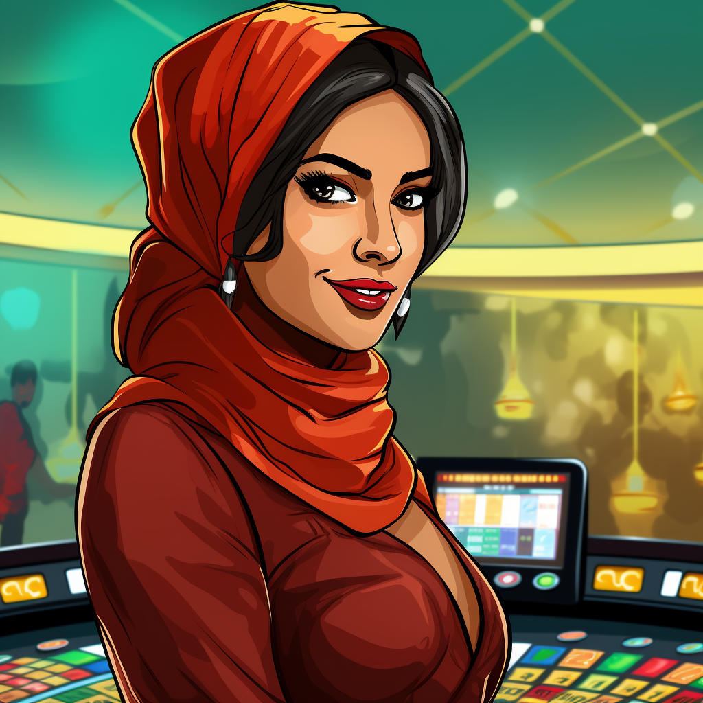 Bangladesh Female Casino Dealer Image