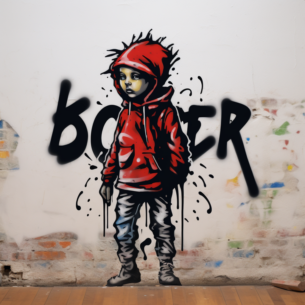 Word Koster Banksy Graffiti Sticker