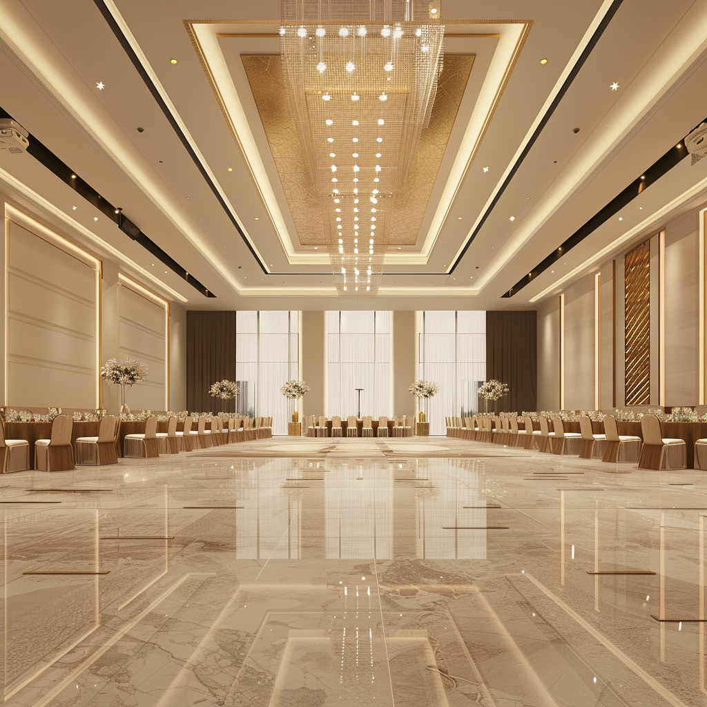 Modern Banquet Hall Interior Design