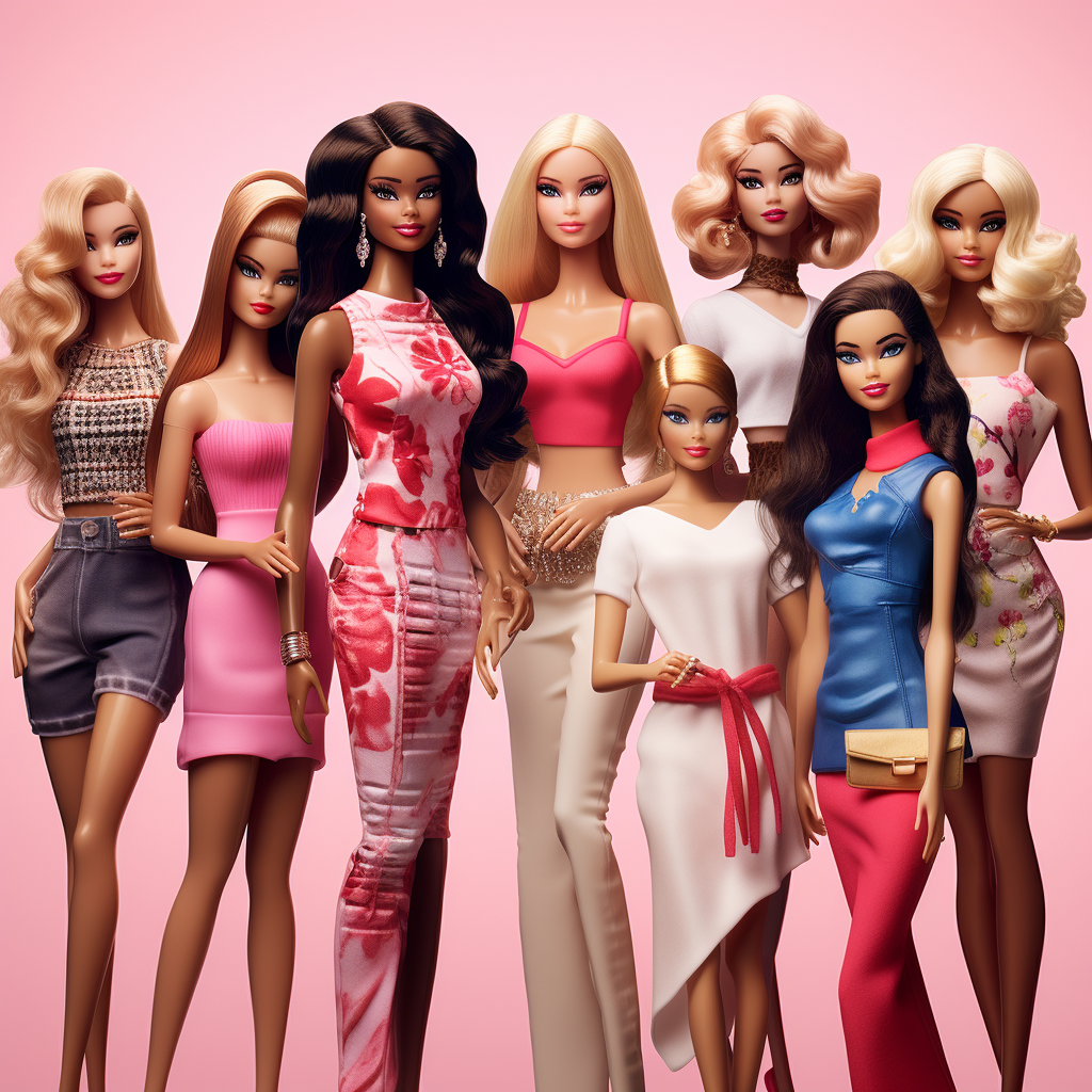 Barbie's Style Evolution Montage