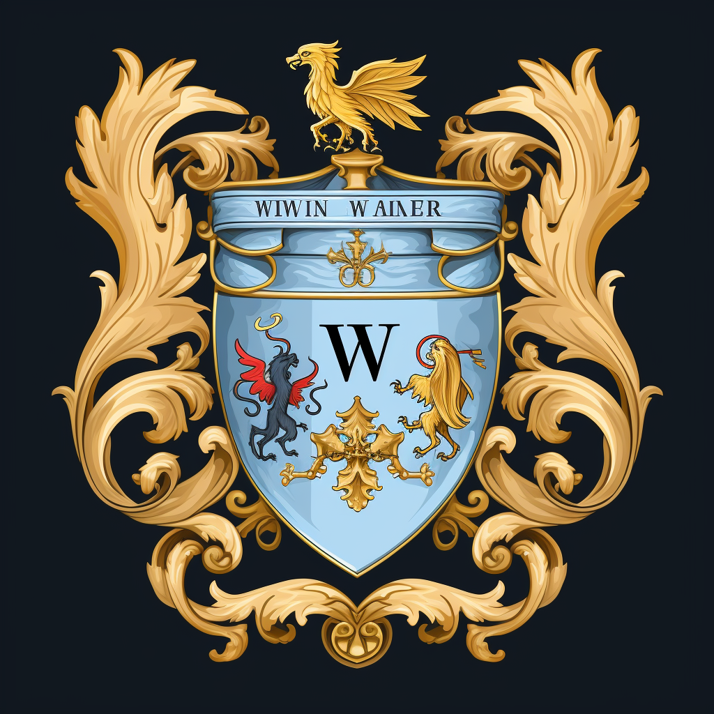 Basic Coat of Arms with W and T