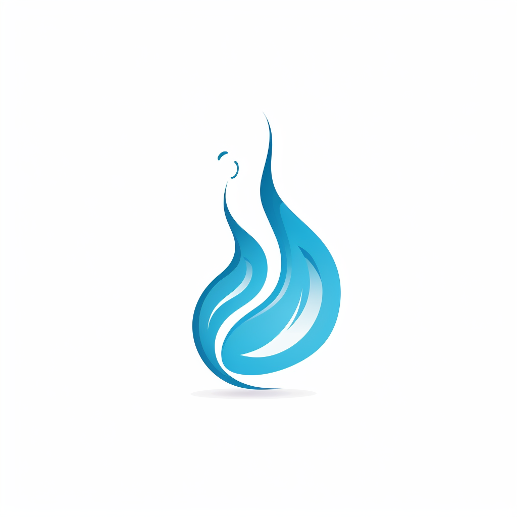 Water Logo Design Handwritten