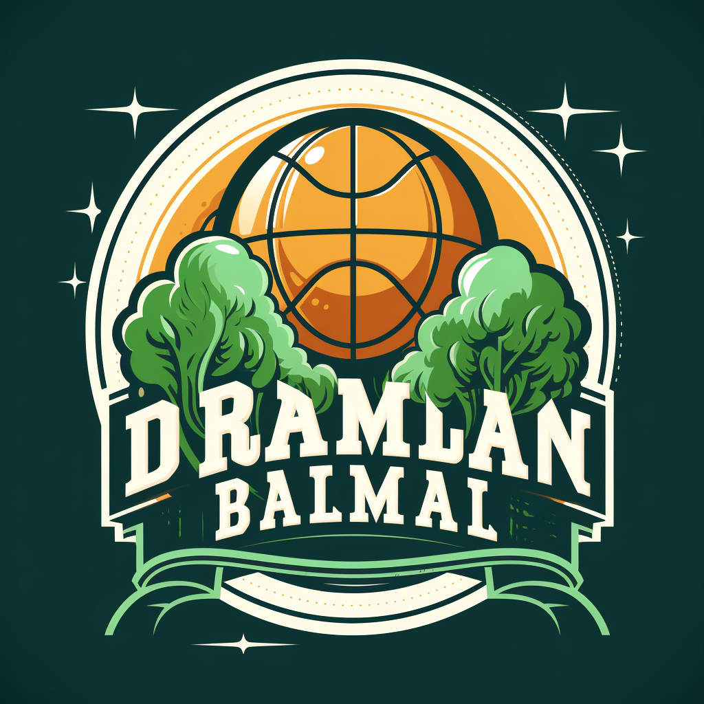 Basketball team logo with dream theme