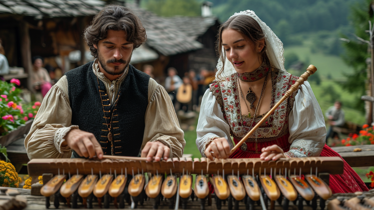 Traditional Basque Country Music Performance