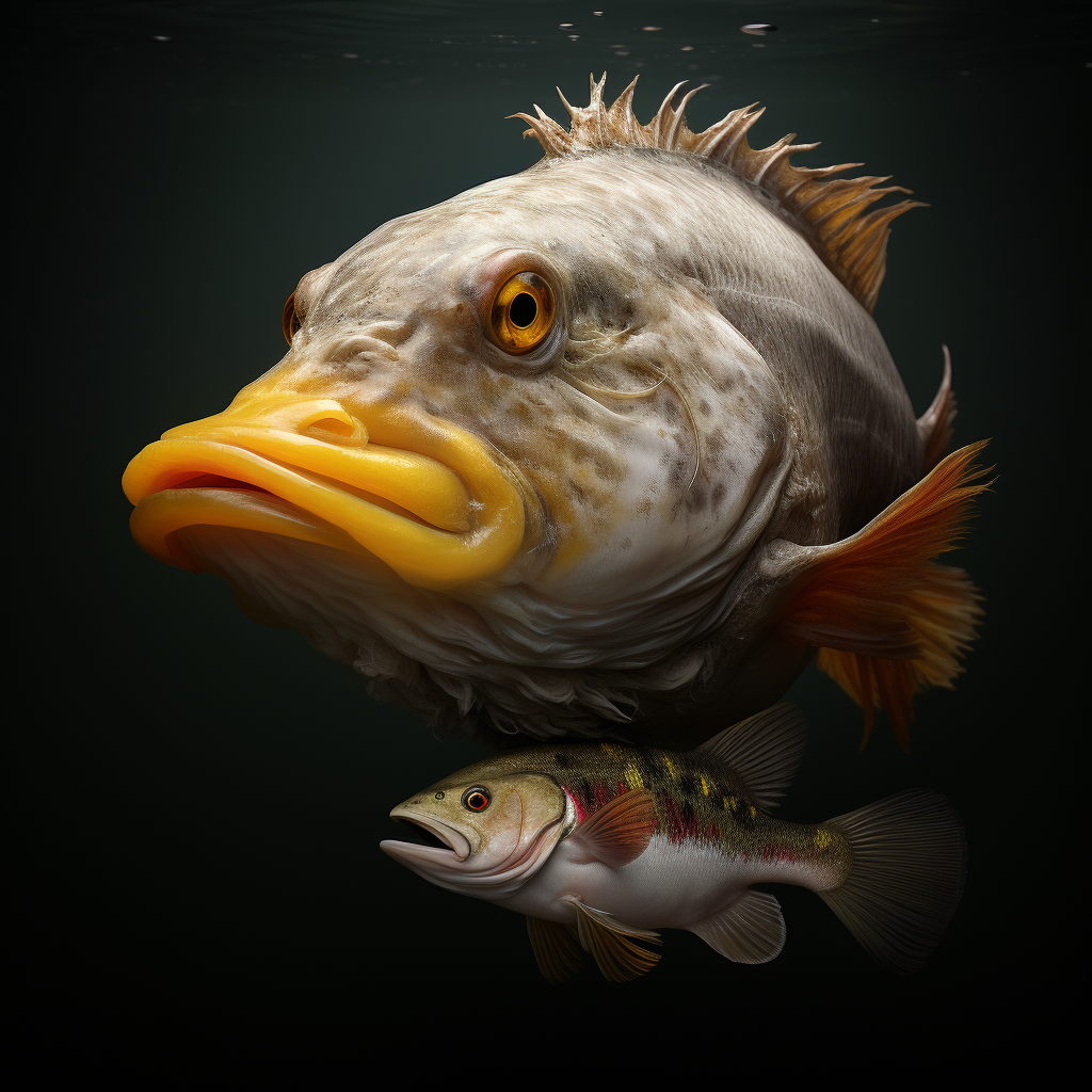 Unforgettable bass-duck hybrid creature