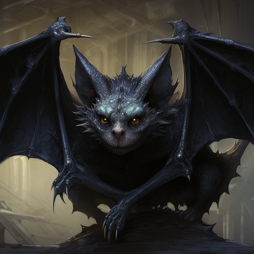 Fascinating Bat Dragon Picture