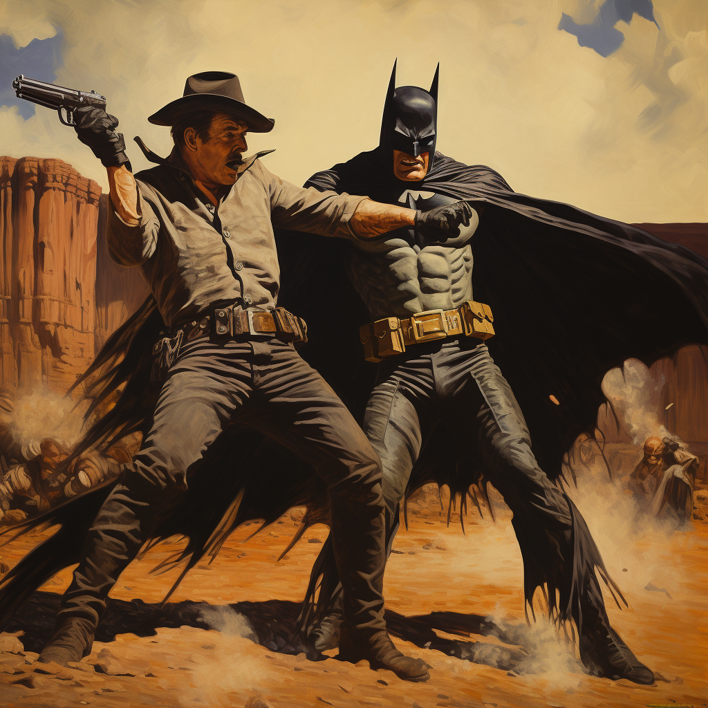 Intense battle between Batman and John Wayne Gacey