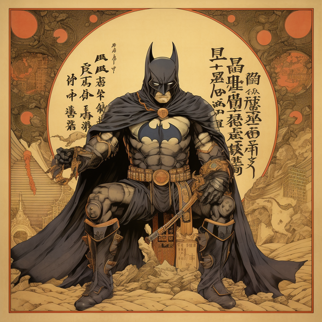 Batman in Egyptian Assassin Costume