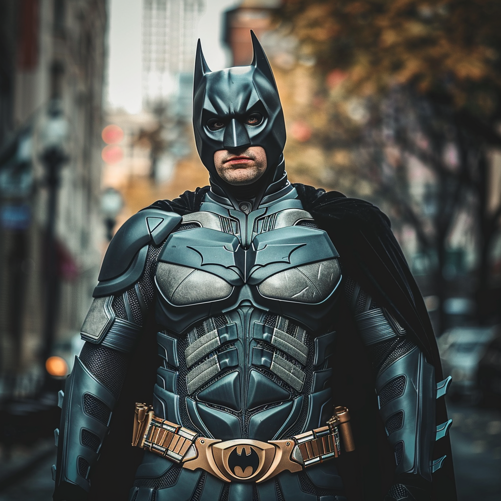 Batman street front face image