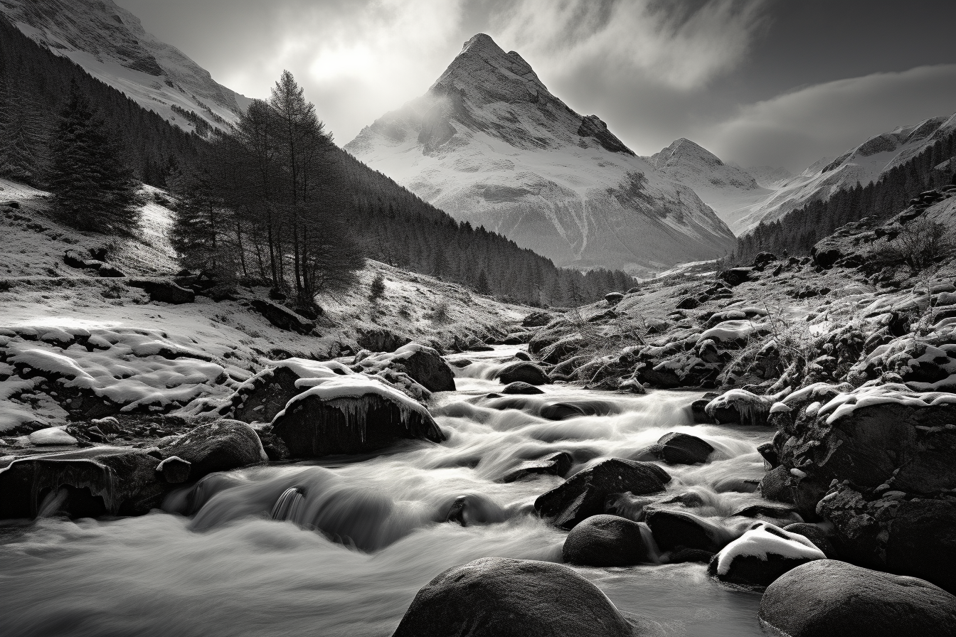 Stunning Bavarian Alp Valley Photography