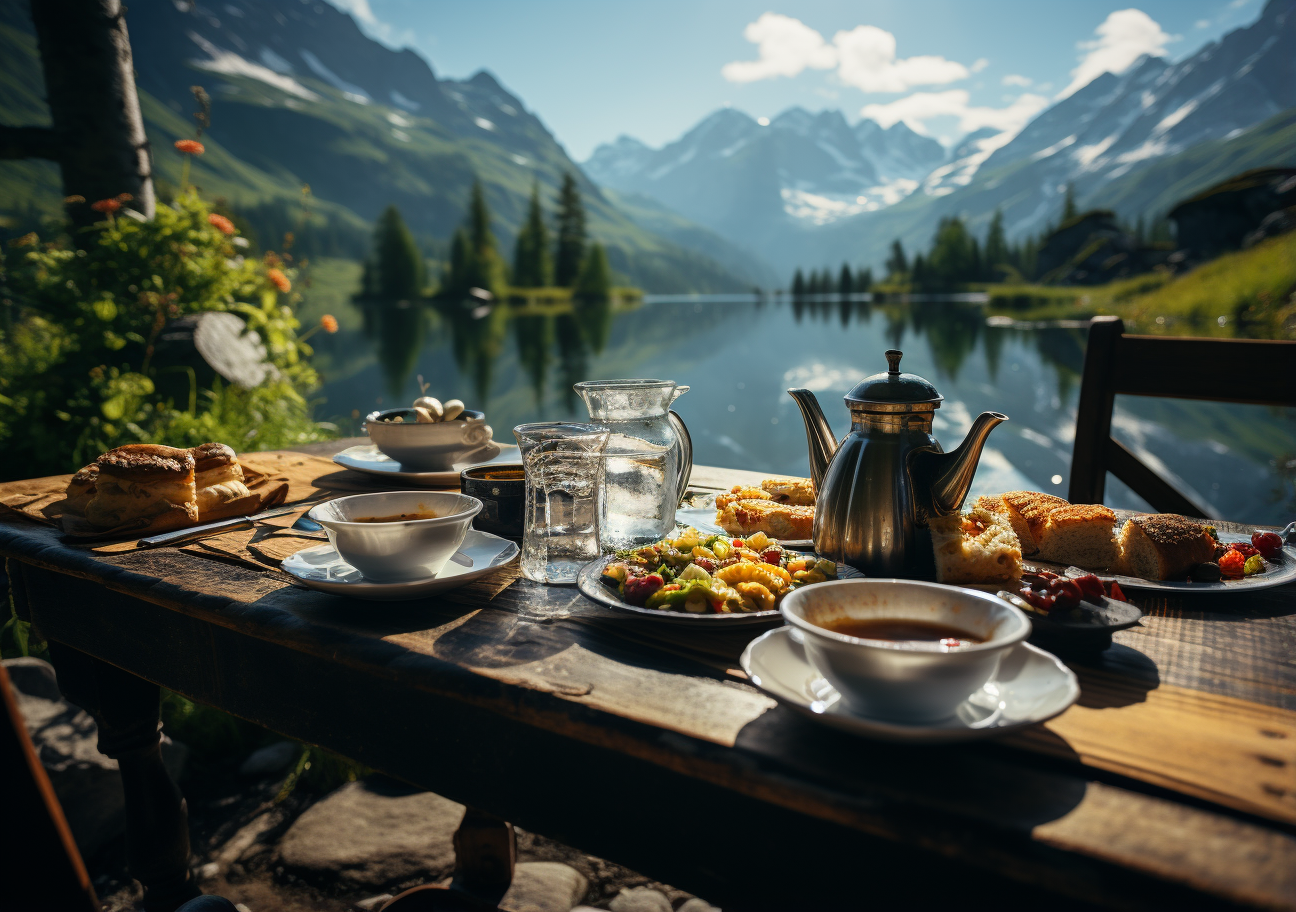 Bavarian Breakfast - Beautiful and Delicious German Cuisine