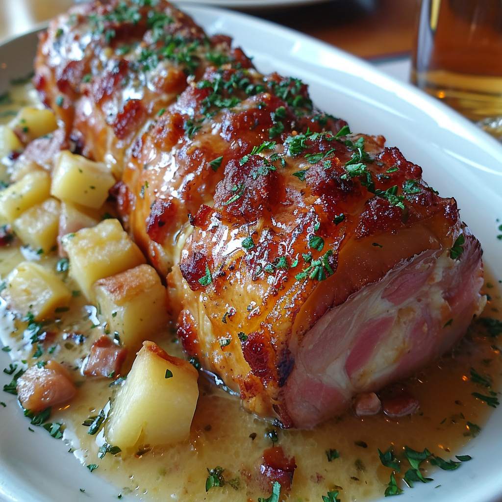 Delicious Bavarian Pork Knuckle