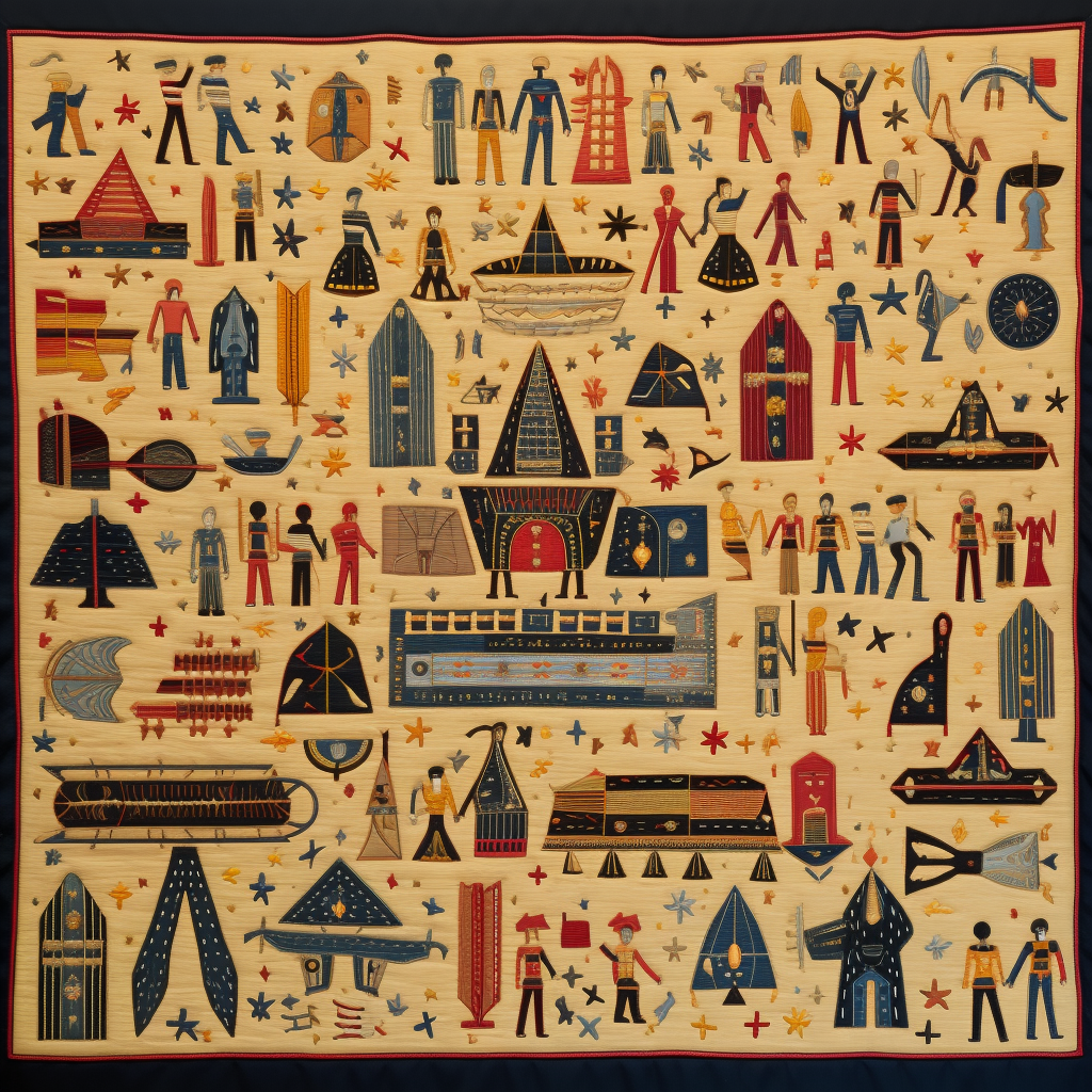 Star Trek Tapestry Art