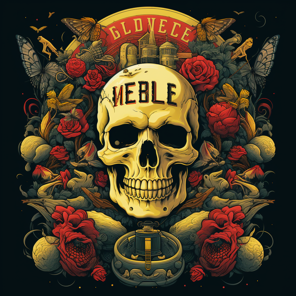 Eye-catching Be Well or Die Logo