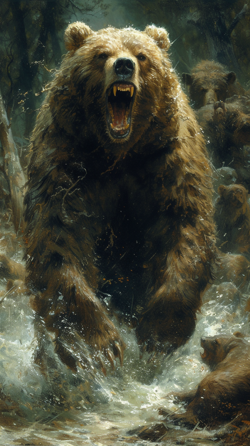 Bear Druid Calling Animals