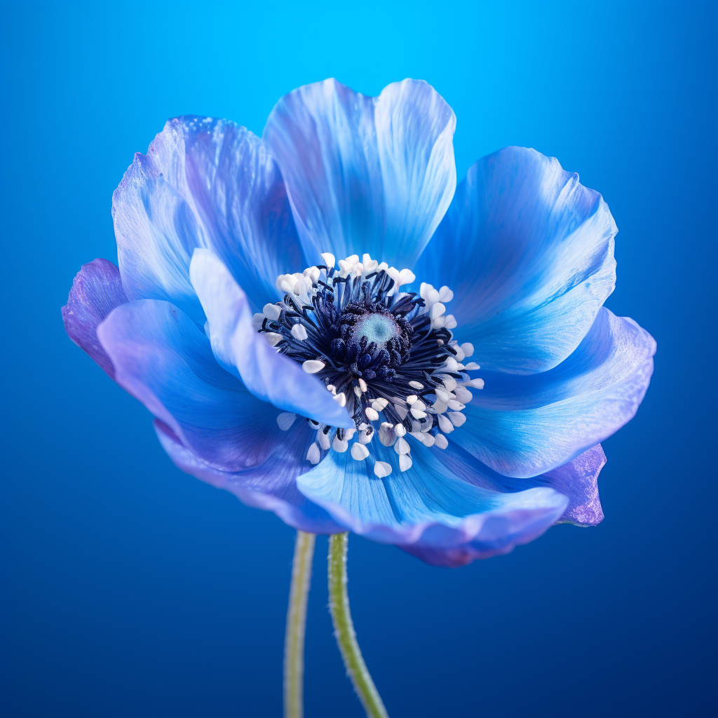 Realistic photo of a beautiful anemone