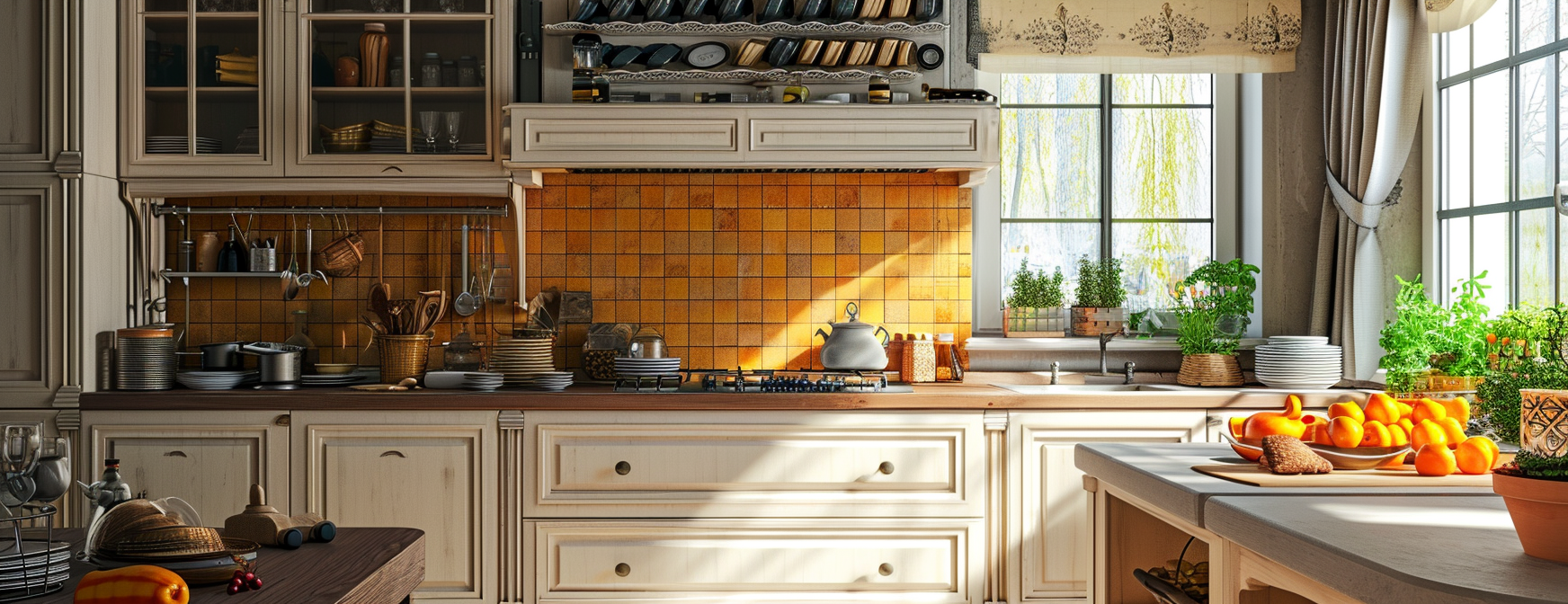 Kitchen interior photograph