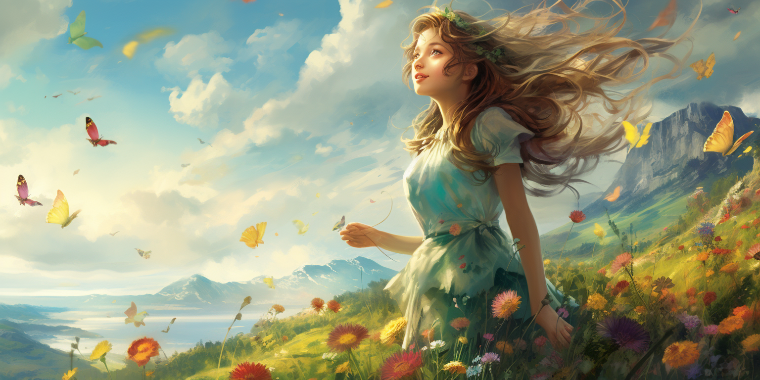 Beautiful spring banner image