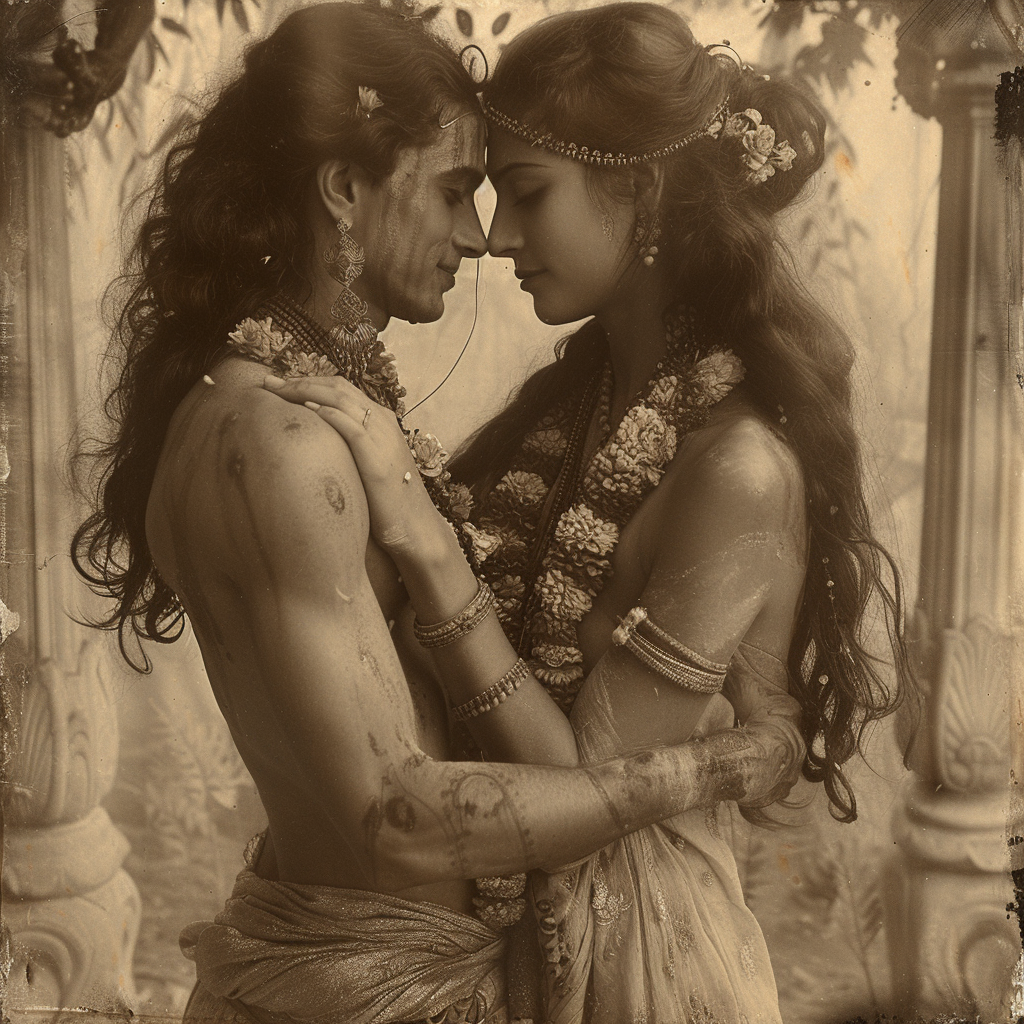 Vintage Tantra Beautiful Photo