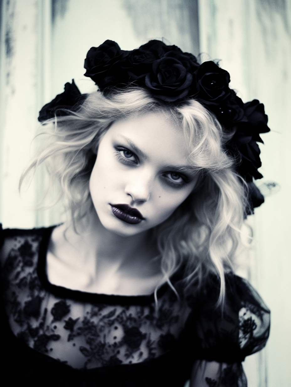 Gorgeous Swedish model photographed by Ellen Von Unwerth