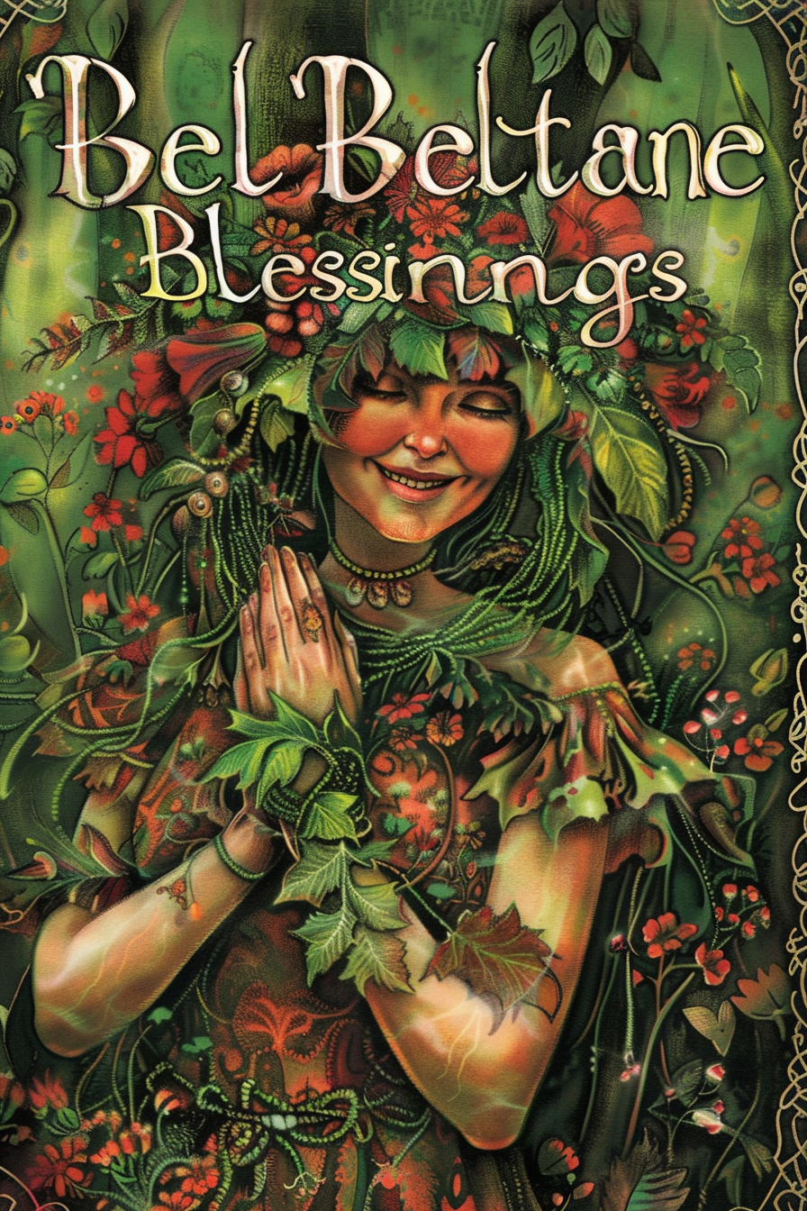 Beltane Blessings Greeting Cards