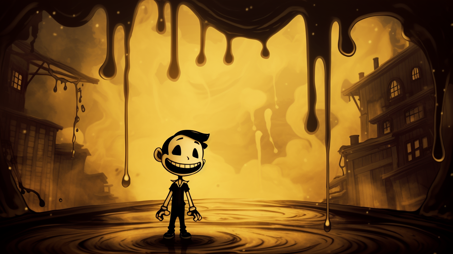 Funny Bendy and the Ink Machine background