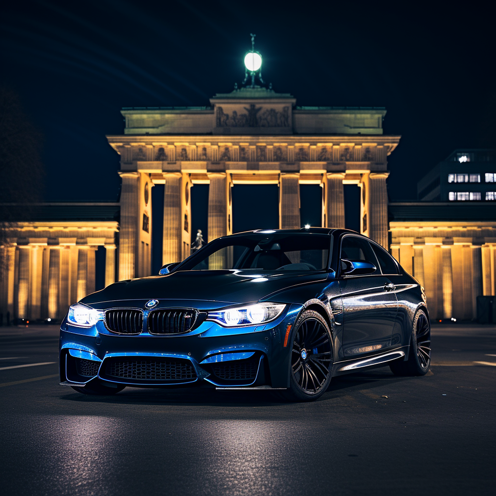 Sleek BMW M3 in Berlin