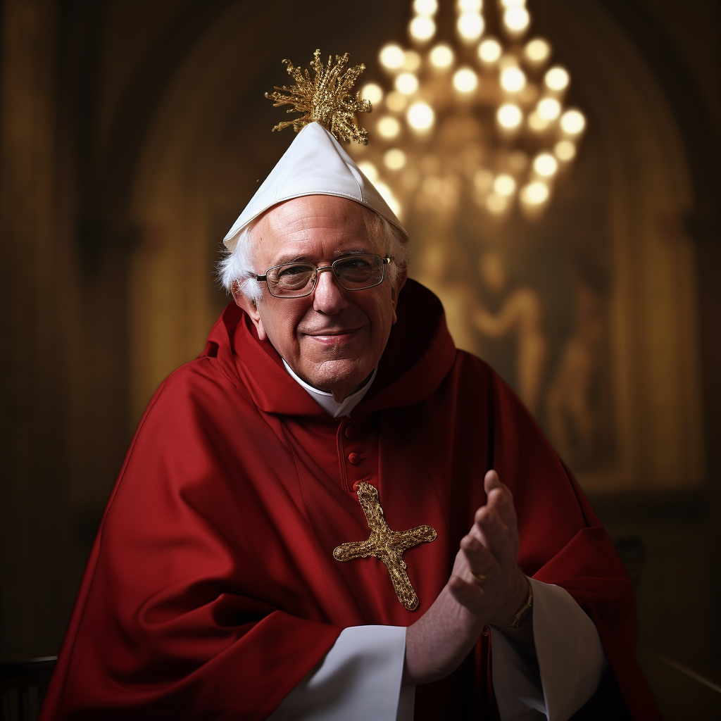 Bernie Sanders as the New Pope