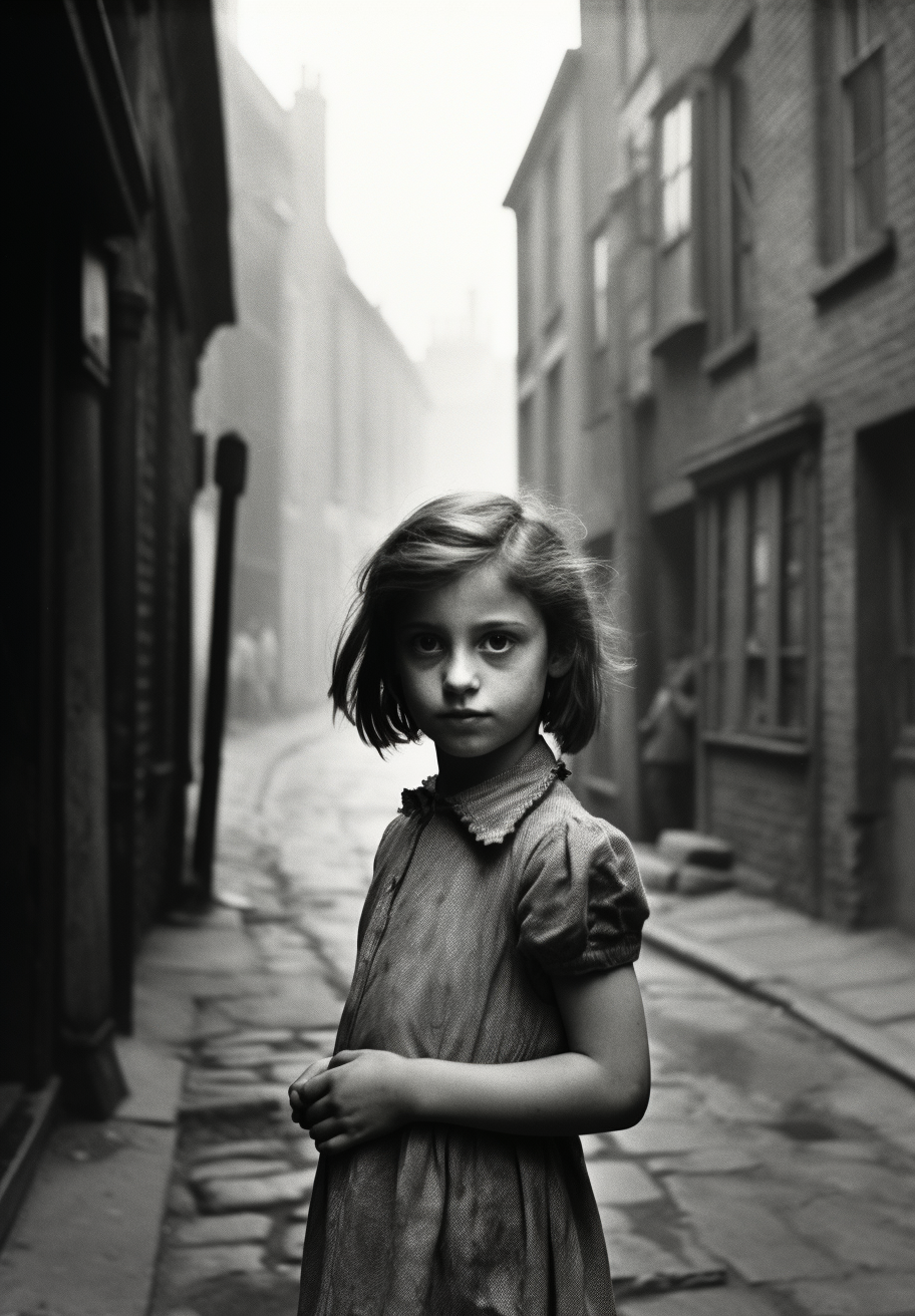 Vintage photograph by Bert Hardy