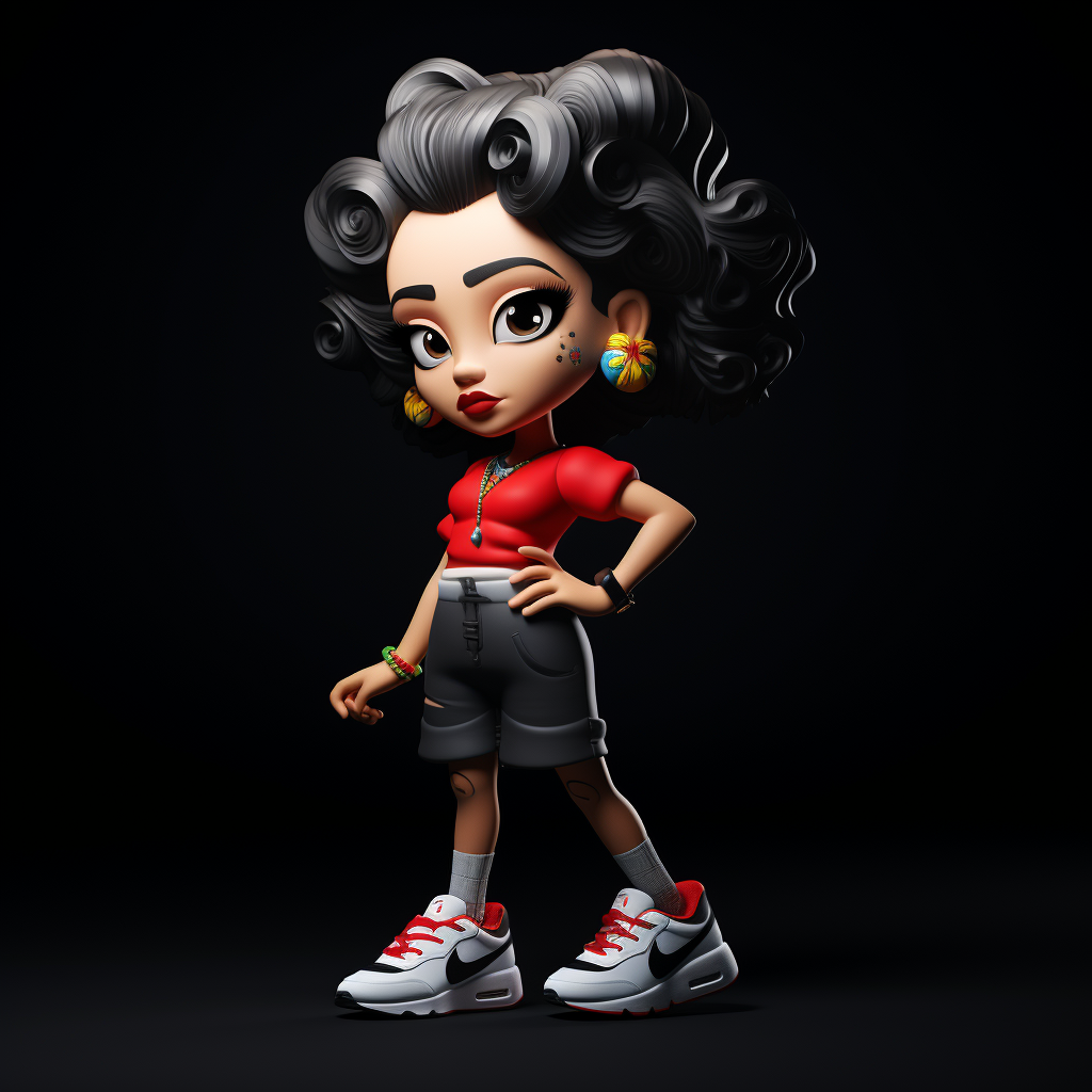 Betty Boop Latina Nike Sneakers