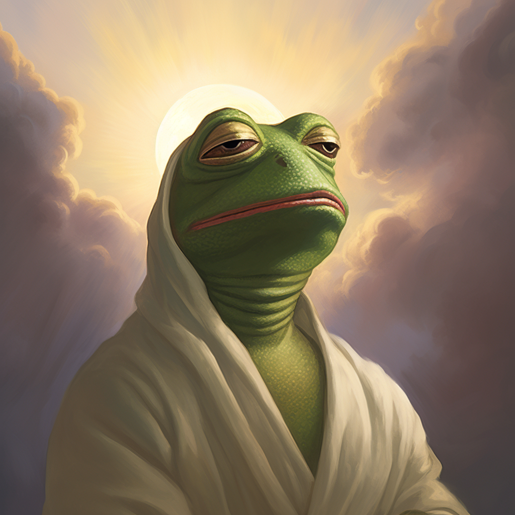 Biblically accurate rendition of Pepe ?