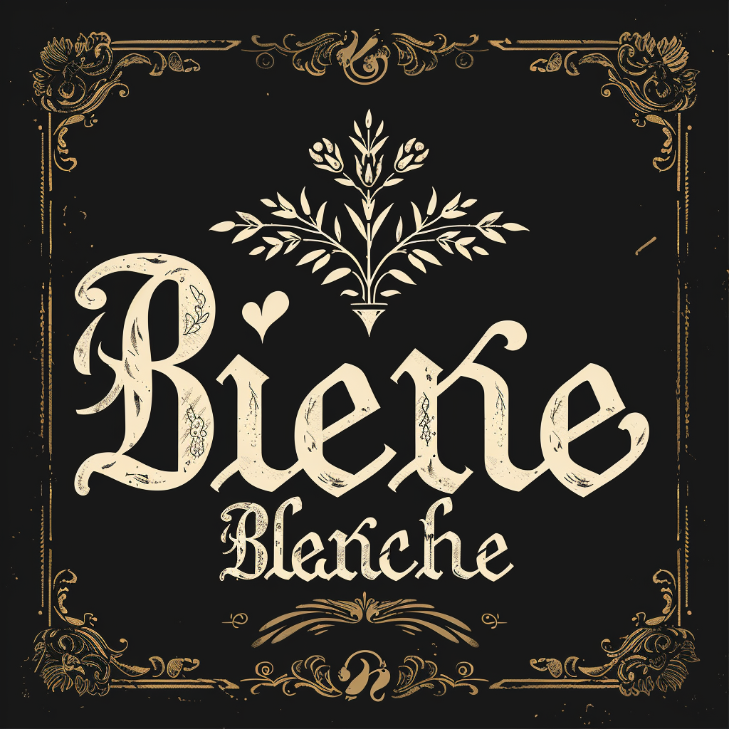 Biere Blanche Logo Fleur de Lisse